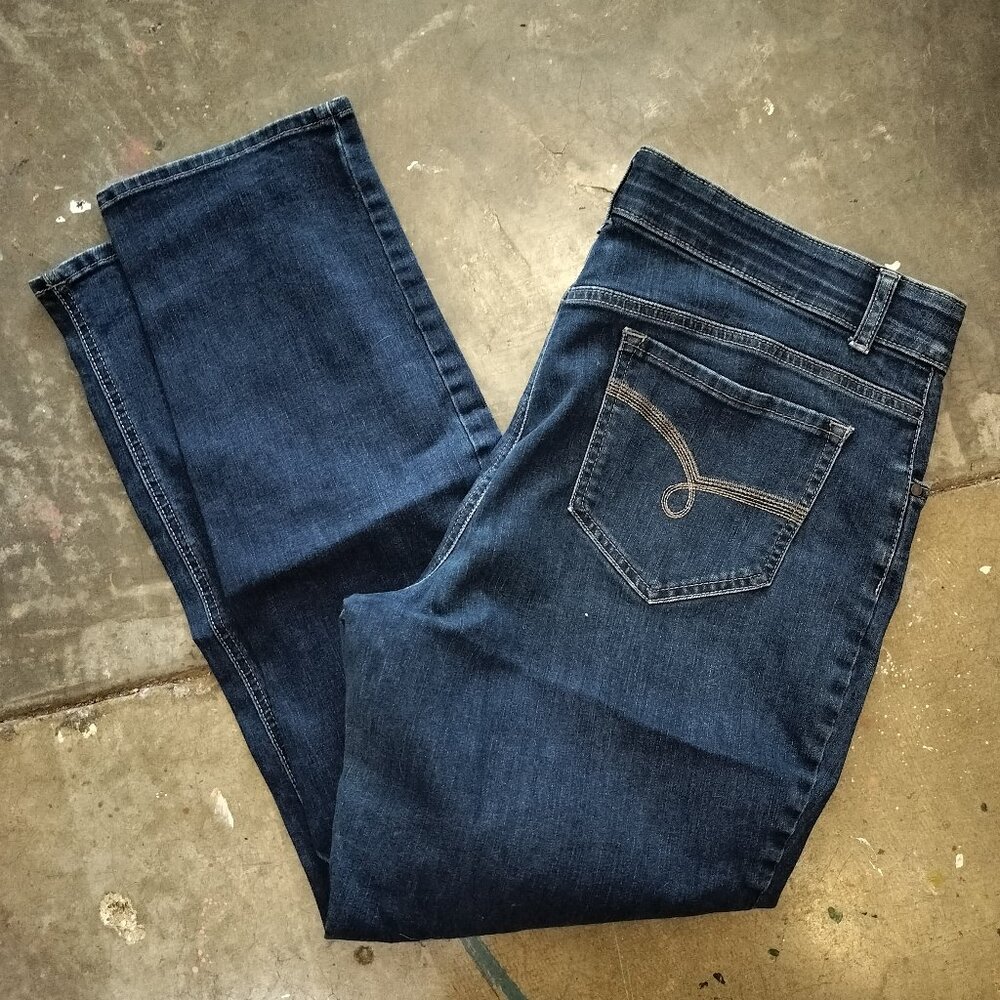 Riders by Lee Slim Straight Denim Jeans